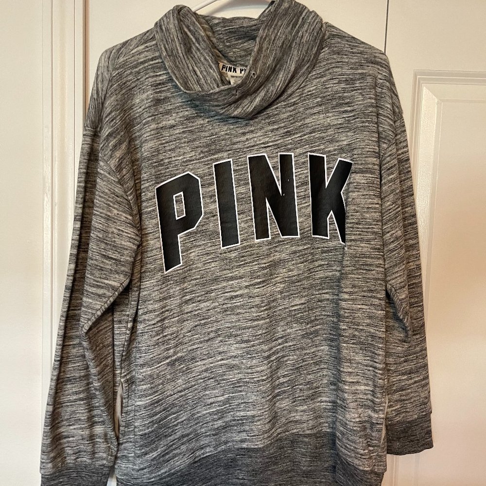 Grey Boyfriend PINK sweatshirt